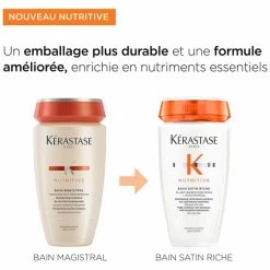 Bain Satin Riche Nutritive Kérastase 250ML -Kérastase.fr bain satin riche nutritive kerastase 250ml 6