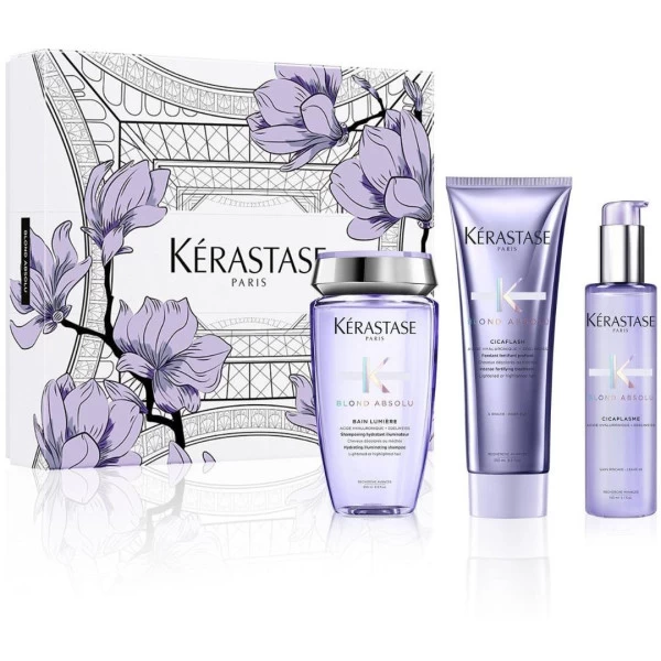 Coffret Printemps Cheveux Blonds Blond Absolu Kérastase 1 Coffret Printemps Cheveux Blonds Blond Absolu Kérastase