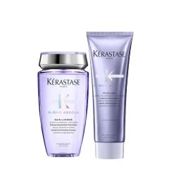 Duo Bain Lumière Et Cicaflash Blond Absolu Kérastase